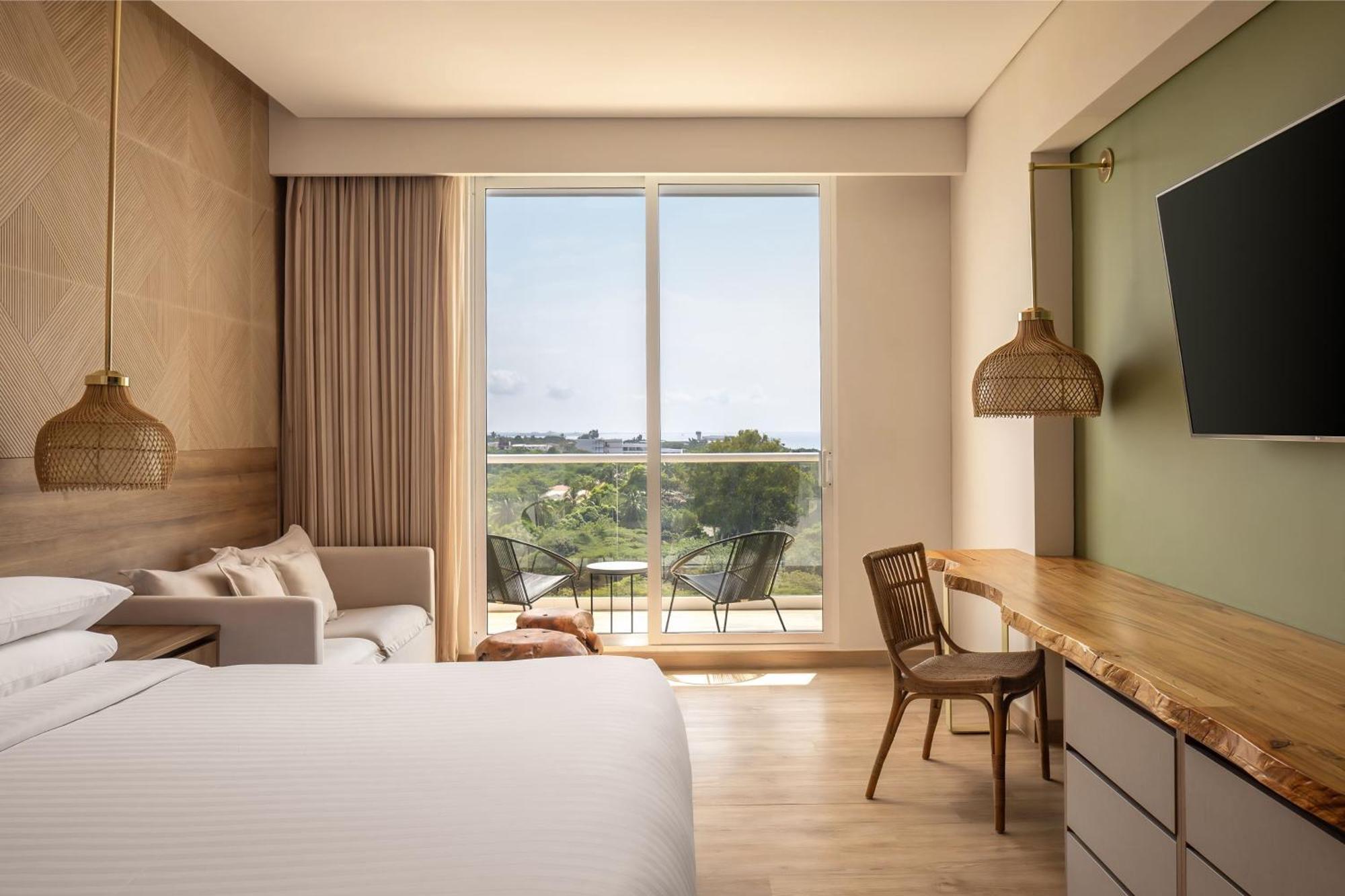 منتجع سانتا مارتا ماريوت بلايا دورميدا المظهر الخارجي الصورة A room at the hotel